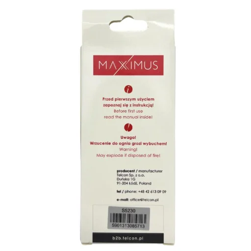 Samsung S5230 Maxximus Li-ion batéria 1100 mAh - 5