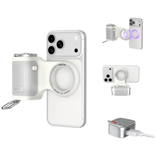 Comitok Moca grip na fotoaparát MagSafe sivý - 2