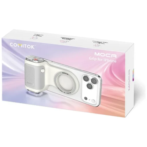 Comitok Moca grip na fotoaparát MagSafe sivý - 4