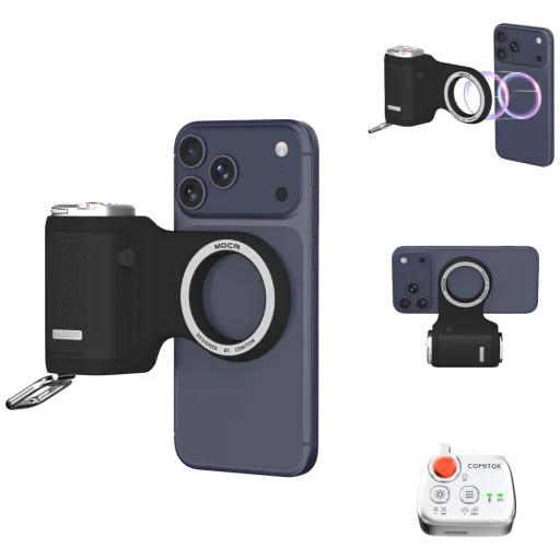 Comitok Moca grip na fotoaparát MagSafe čierny - 3
