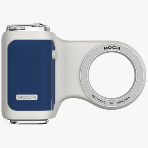 Comitok Moca Kamerový grip MagSafe modrý - 1