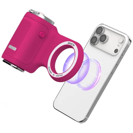 Comitok Moca Kamerový grip MagSafe ružový - 3