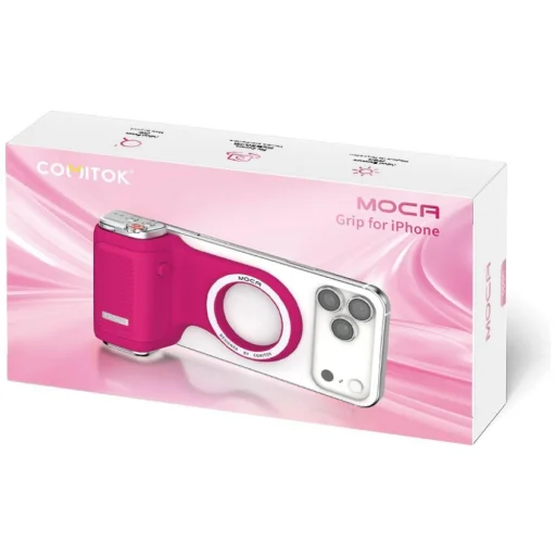 Comitok Moca Kamerový grip MagSafe ružový - 5