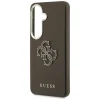 Samsung Galaxy S26 Guess Grained Big 4G Metal Logo hnedé puzdro thumbnail