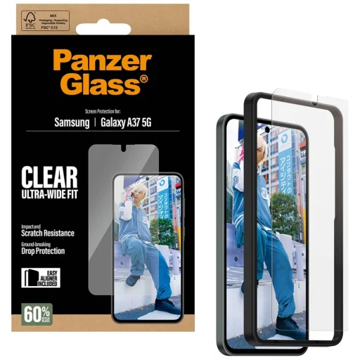 Samsung Galaxy A37 5G PanzerGlass Ultra-Wide Fit tvrdené sklo - 5