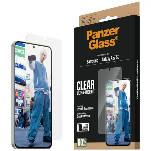 Samsung Galaxy A57 5G PanzerGlass Ultra-Wide Fit tvrdené sklo - 6