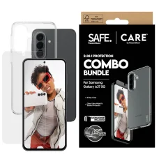 Samsung Galaxy A37 5G CARE by PanzerGlass štýlové 2 v 1 puzdro + ochranné sklo, priehľadné puzdro