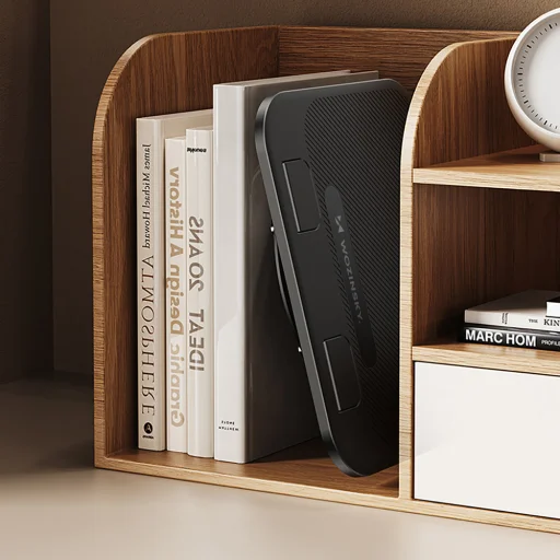 Wozinsky WRS-K75 otočný stojan pre notebooky a tablety - čierny - 11