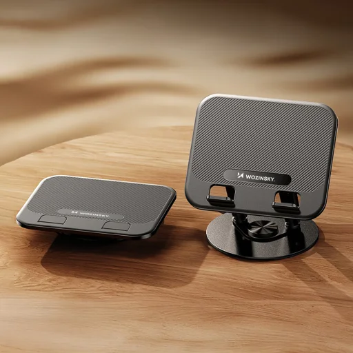 Wozinsky WRS-K75 otočný stojan pre notebooky a tablety - čierny - 3