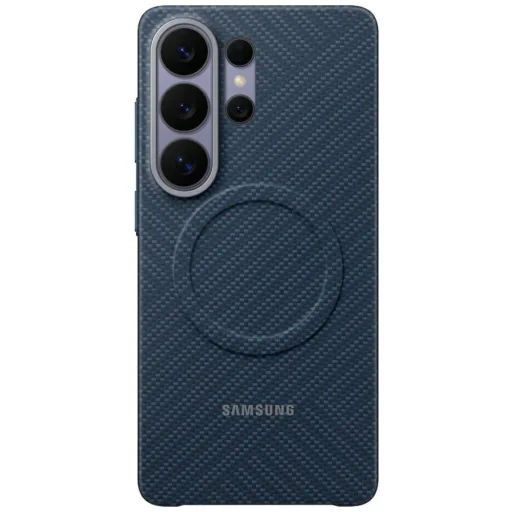 Samsung Galaxy S26 Ultra Carbon Magnet puzdro tmavomodré - 1