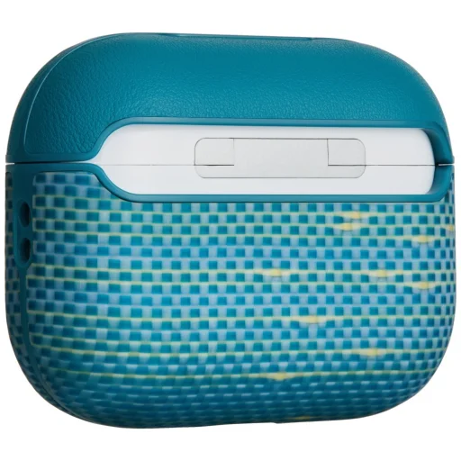 AirPods Pro 3 PITAKA aramidové puzdro priesvitné modré - 3