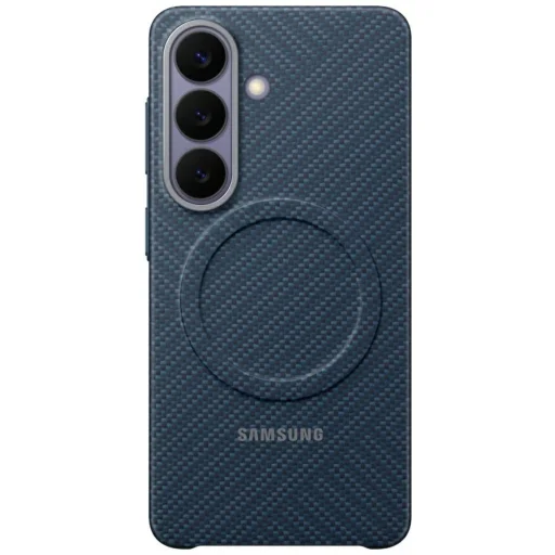 Samsung Galaxy S26 Carbon Magnet puzdro tmavomodré - 1