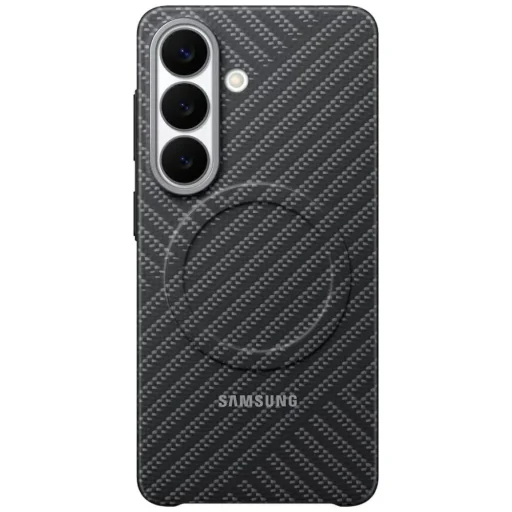 Samsung Galaxy S26 Carbon Magnet puzdro tmavosivé - 1