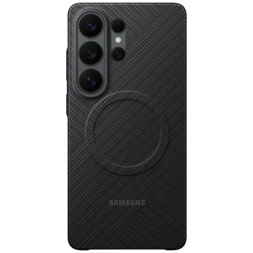 Čierne puzdro Samsung Galaxy S26 Ultra Carbon Magnet - 1