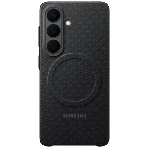 Samsung Galaxy S26 Plus Carbon Magnet čierne puzdro - 1