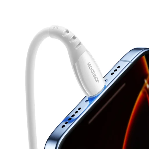 Joyroom S-A59 Vibrant Series 30W USB-C - Lightning kábel 1.2m - biely - 5