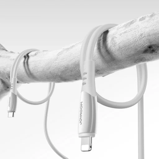 Joyroom S-A59 Vibrant Series 30W USB-C - Lightning kábel 1.2m - biely - 9
