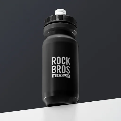Rockbros 600 ml cyklistická fľaša - čierna - 2