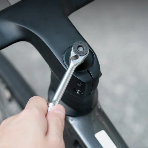 Rockbros Cyklistická sada náradia s račňou a montážnymi páčkami - čierna - 7