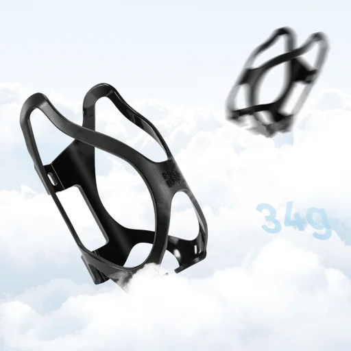 Rockbros LK24-H018 plastový košík na fľašu - čierny - 6