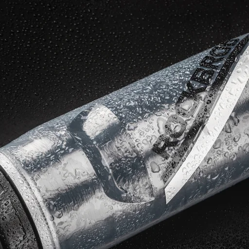 Rockbros Termo cyklistická fľaša 620 ml bez BPA - prechodová čierna - 9