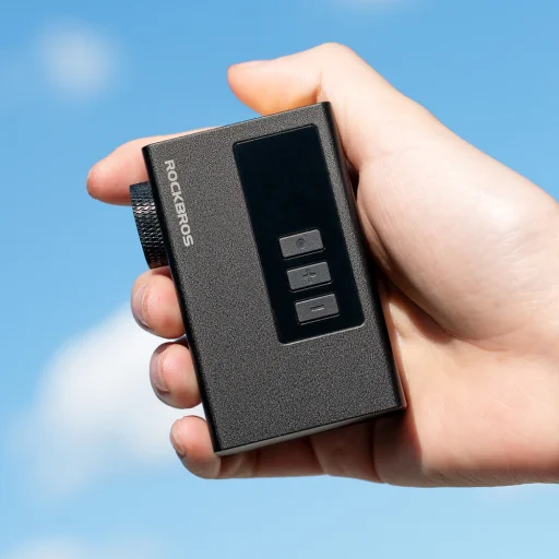 Rockbros AS240 PRO Bezdrôtová pumpa 120 PSI kompresor 420mAh - čierna - 16