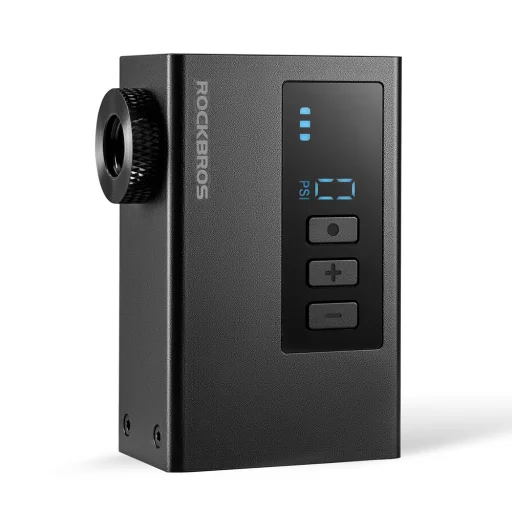 Rockbros AS240 PRO Bezdrôtová pumpa 120 PSI kompresor 420mAh - čierna - 1