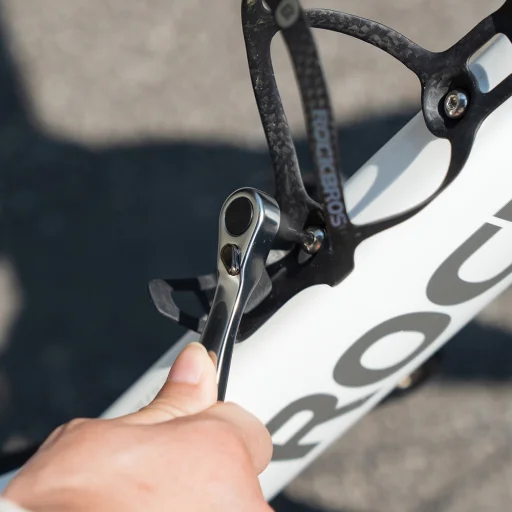 Rockbros multifunkčná sada náradia na bicykel s CO2 pumpou a račňovým kľúčom - čierna - 28