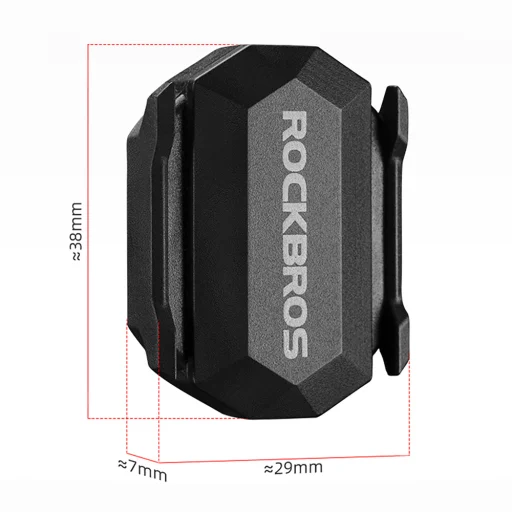 Rockbros C3 ANT+ / Bluetooth 2 az 1-ben Sebesség- vagy Kadenciaszenzor - Fekete - 4