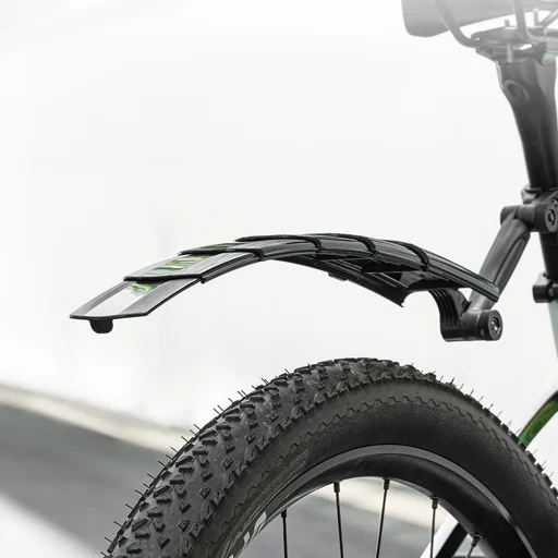 Rockbros FK-810 skladacia teleskopická sada blatníkov na bicykel - čierna - 6