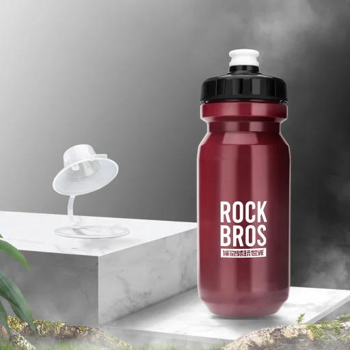 Rockbros 600 ml cyklistická fľaša - červená - 3
