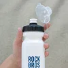 Rockbros 600 ml biciklis kulacs - Fehér thumbnail