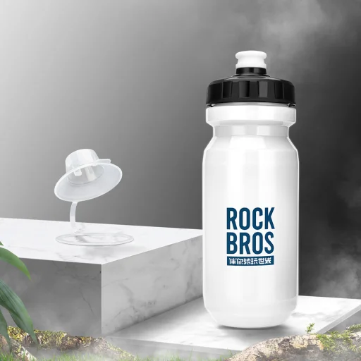 Rockbros 600 ml cyklistická fľaša - biela - 3