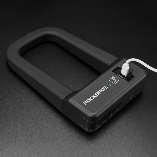 Rockbros RBNS1 SMART zámok na bicykel s NFC čítačkou - čierny - 13