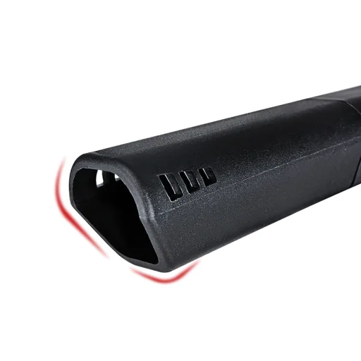 Rockbros GP6532B podlahová pumpa s manometrom - čierna a oranžová - 7