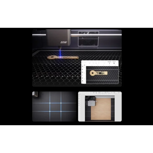 Creality Falcon A1 Pro 20 W-os lézergravírozó - 10