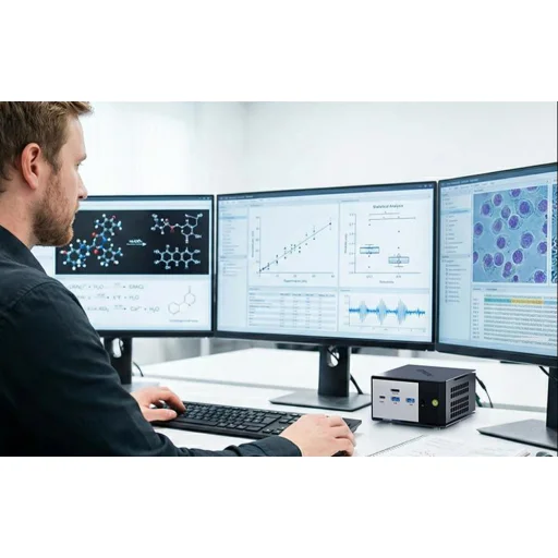 GMKtec K16 mini PC Ryzen 7 7735HS 32GB 1TB Windows 11 Pro - 10