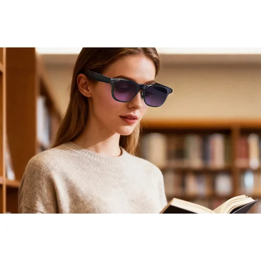 Colmi A2 AI slnečné okuliare s UV filtrom (3 páry vymeniteľných skiel) - 14