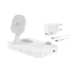 4smarts Qi2 Trident 2 v 1 bezdrôtová nabíjacia stanica + USB-C + 30 W sieťová nabíjačka biela 540998 thumbnail