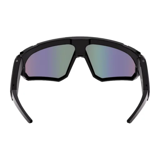 Colmi V06 AI čierne športové slnečné okuliare s modrými sklami - 6