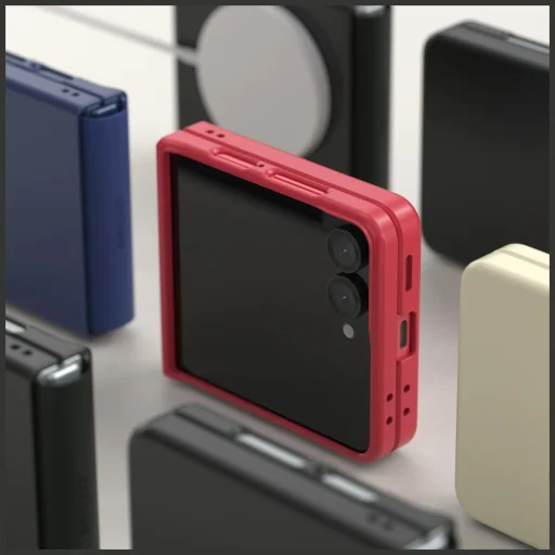 Samsung Galaxy Z Flip 7 Araree Aero Flex M MagSafe Qi2 tmavomodré puzdro - 6