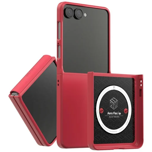 Samsung Galaxy Z Flip 7 Araree Aero Flex M MagSafe Qi2 ružové puzdro - 1