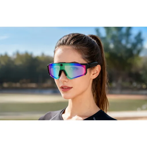 Colmi V06 AI oranžové športové okuliare s UV filtrom - 9