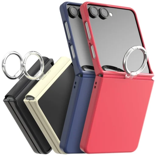 Samsung Galaxy Z Flip7 Araree Aero Flex R East-Grip Ring čierne puzdro - 3