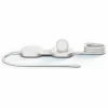 Zens Pro 3 2 v 1 bezdrôtová nabíjačka s nabíjaním pre Apple Watch Qi2 15W USB-C/USB-C biela thumbnail