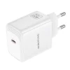 Borofone BN33 Fuente sieťový USB-C nabíjací adaptér typu GaN - QC3.0 PD 40W biely thumbnail