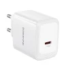 Borofone BN33 Fuente sieťový USB-C nabíjací adaptér typu GaN - QC3.0 PD 40W biely thumbnail