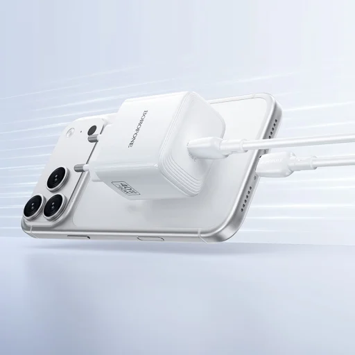 Borofone BN33 Fuente GaN Typ C - QC3.0 PD 40W sieťový nabíjací adaptér USB-C - 8