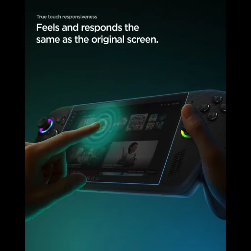 ROG Ally / Ally X 2023-2025 / MSI Claw 7 AI+ Spigen Glas.tR Slim číre tvrdené sklo, 2 ks - 9