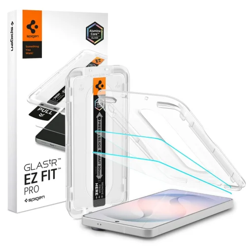 Samsung Galaxy S26 Spigen Glas.tR EZ Fit Pro AC antireflexné ochranné sklo 2 ks priehľadné ochranné sklo - 1